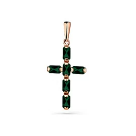 Крест декоративный 04-1-038-1900-010 золото