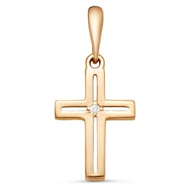 Крест декоративный П2326 золото