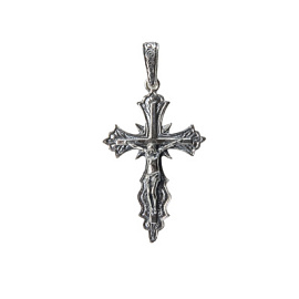 Крест христианский кр-48 серебро Полновесный