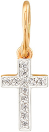 Крест декоративный 14487 золото