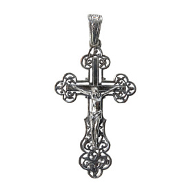 Крест христианский кр-65 серебро Полновесный