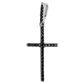 Крест декоративный 901032052 серебро Крест
