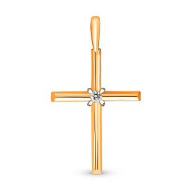 Крест декоративный 10502040032 золото
