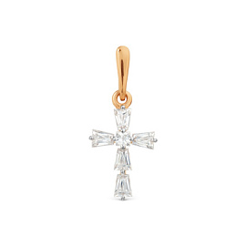 Крест декоративный Т142035091 золото