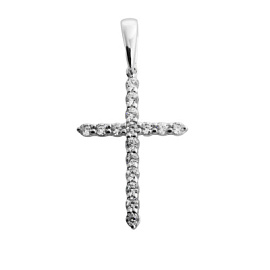 Крест декоративный ПДР0033В серебро