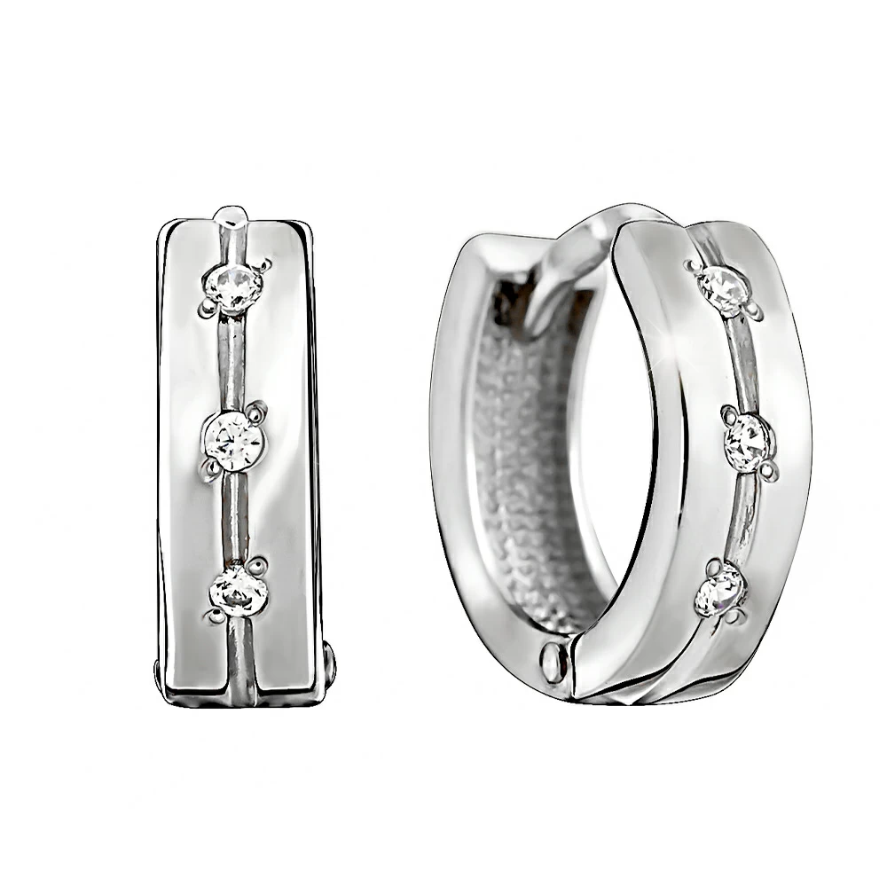 Серьги дорожка с105088р серебро Колечки