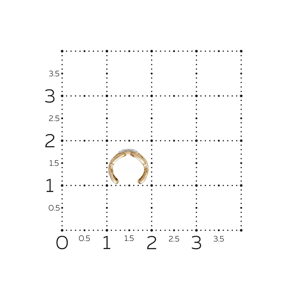 Серьги 41412-151-01-01 золото