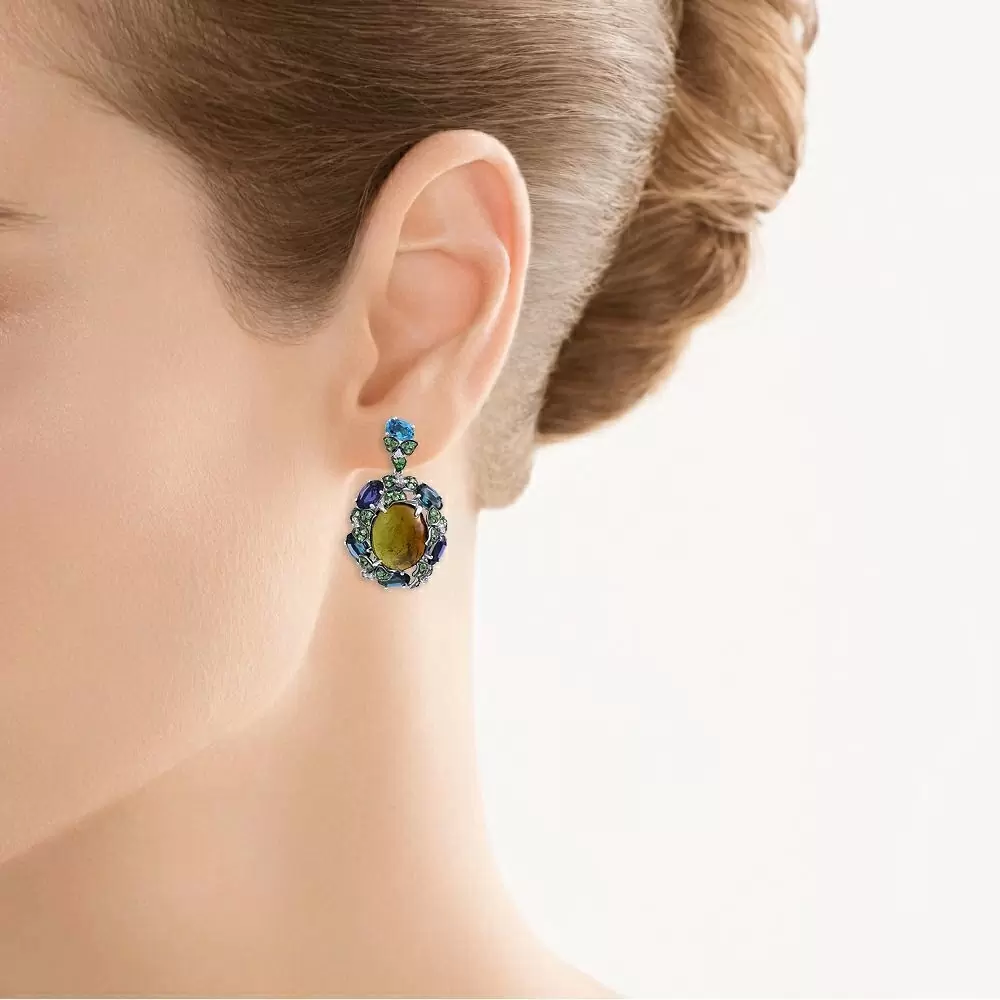 Серьги подвесные 23200230059П золото
