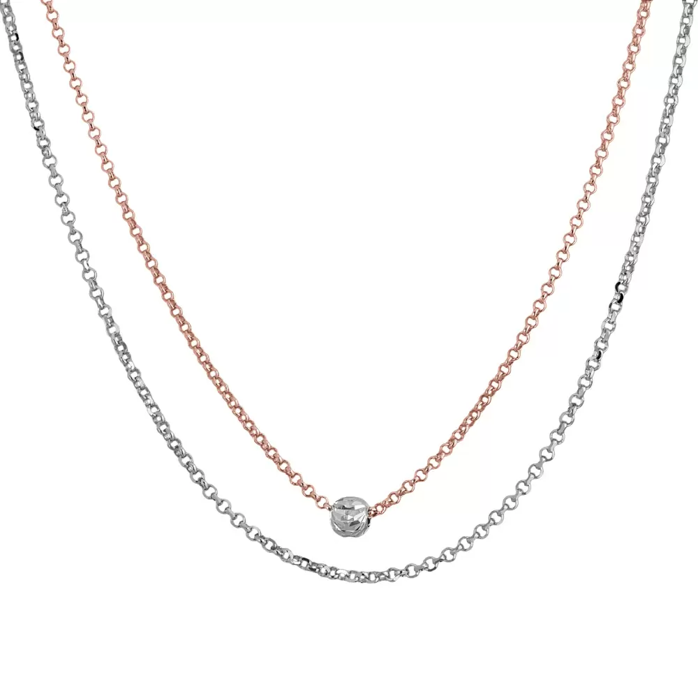 Колье SET9912 серебро