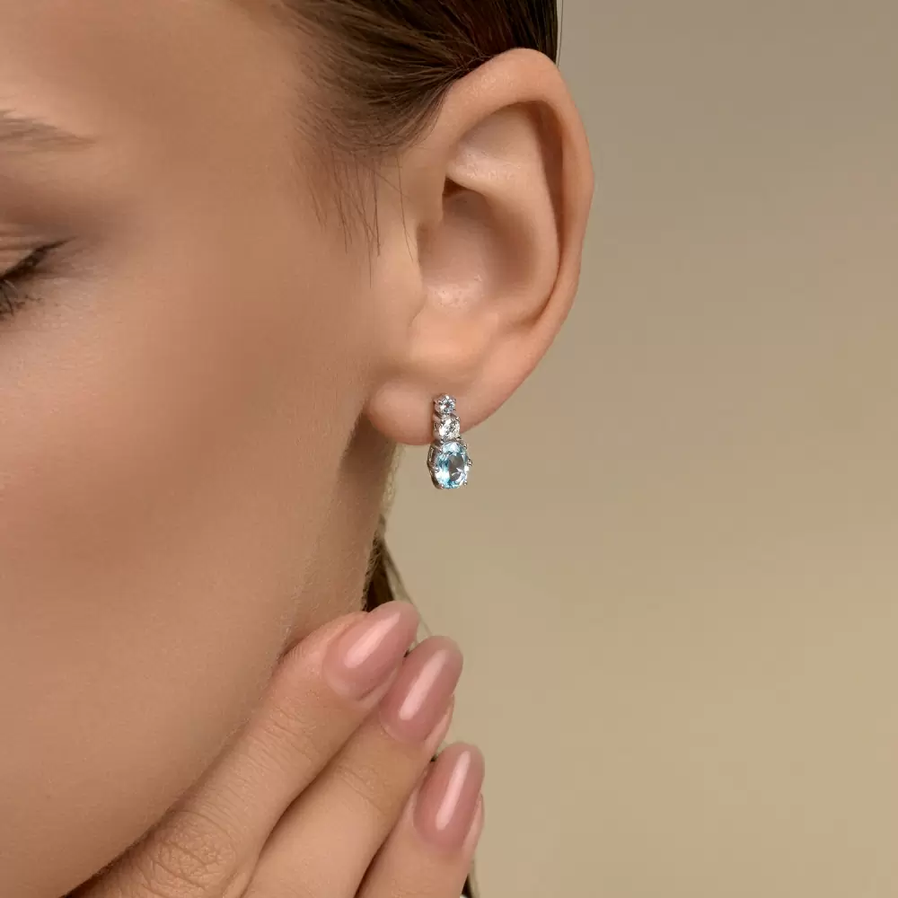 Серьги пусеты 92025328 серебро_1
