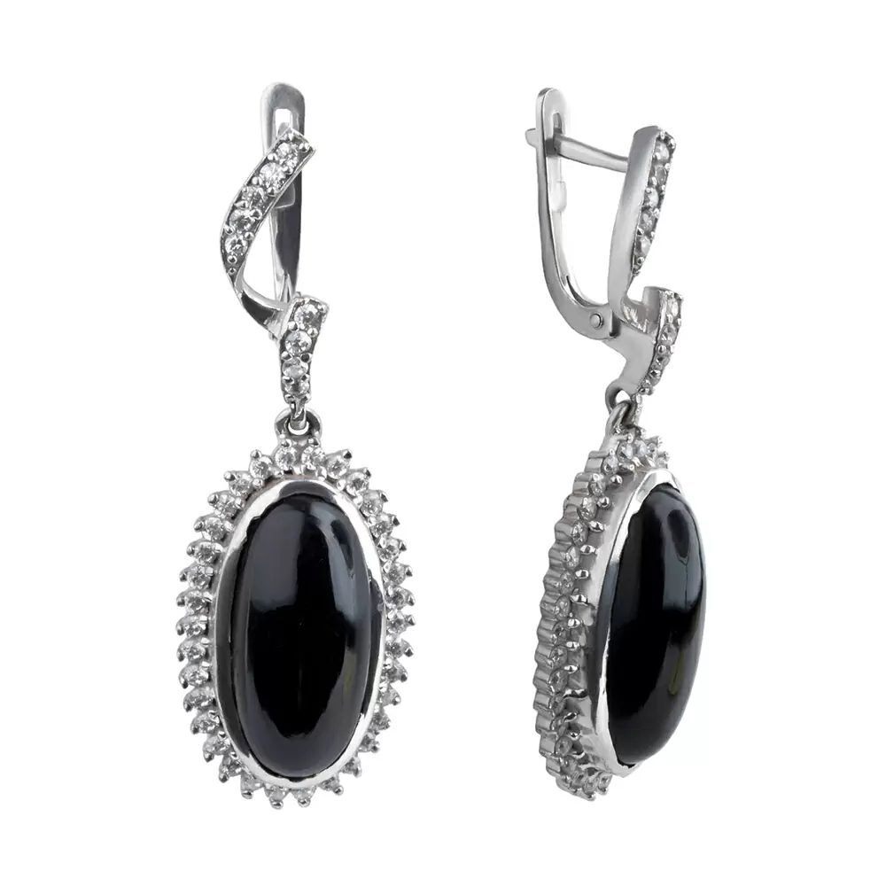 Серьги подвесные 1179.20С серебро