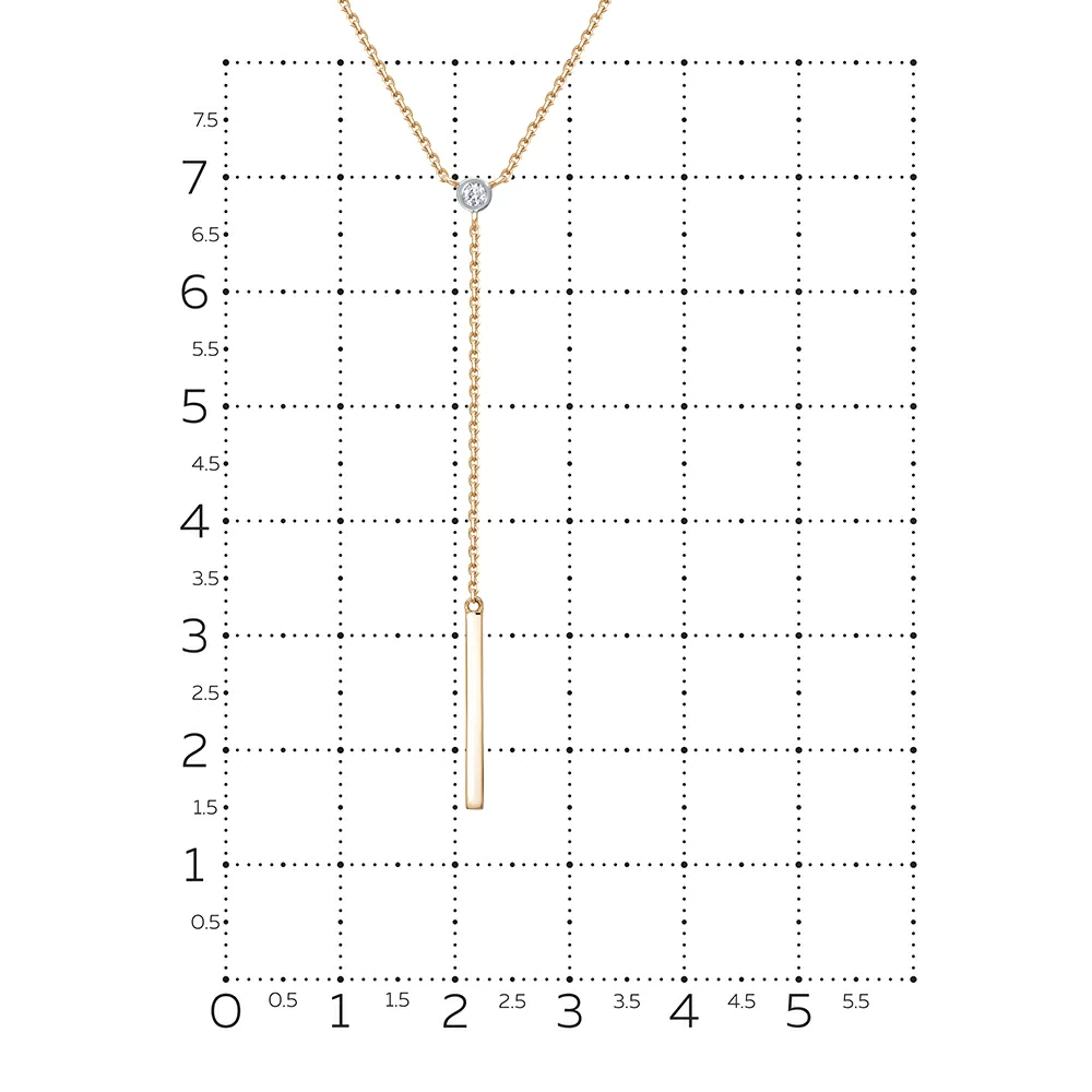 Колье 61376-151-00-01 золото