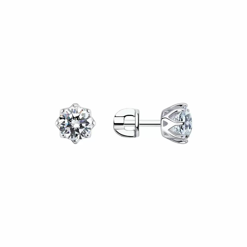 Серьги пусеты 94025266 серебро_0