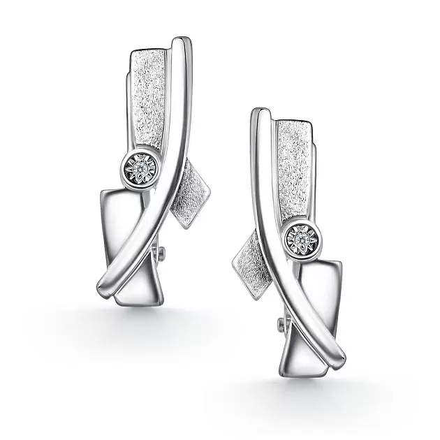 Серьги 02-4695.000Б-00 серебро_1