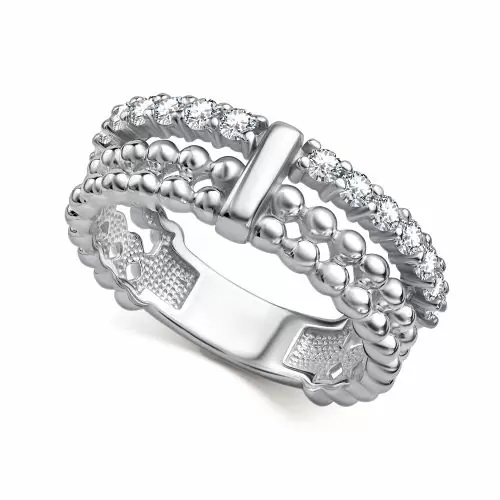 Кольцо 01-4907.00КЦ-00 серебро_0