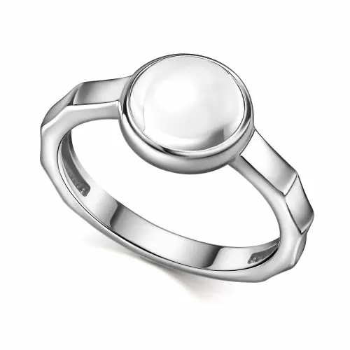 Кольцо один камень 01-4822.00ГХ-00 серебро_0