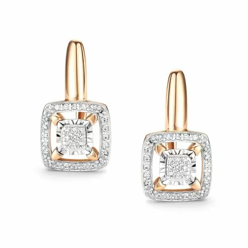 Серьги 26249-100 золото_0