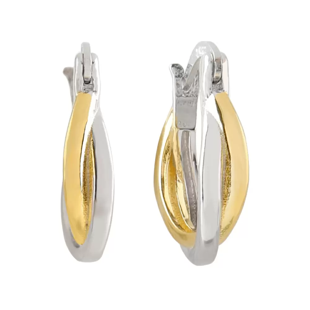 Серьги WE6100-G-W серебро