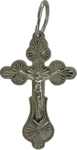 Крест христианский 1007н серебро