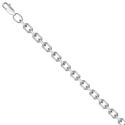 Цепь НЦ22-206АЮ-3 d1.20* серебро Полновесная