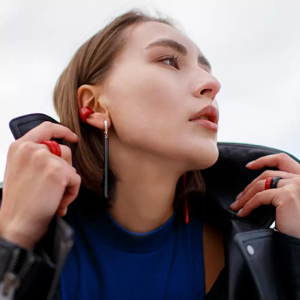Серьги кафф 00-00000043 кр ювелирный сплав_2