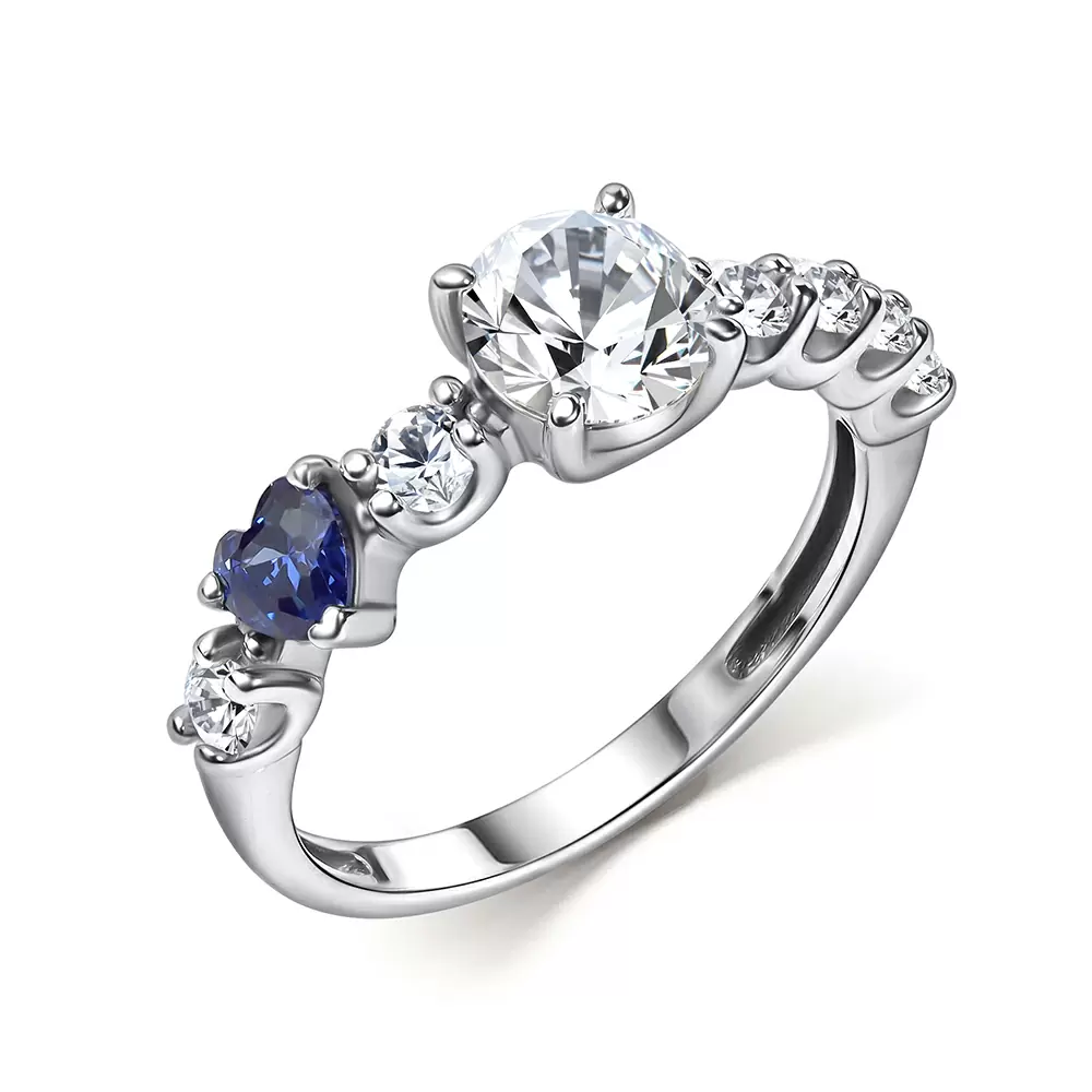 Кольцо 01-5875.00ГХ-00 серебро