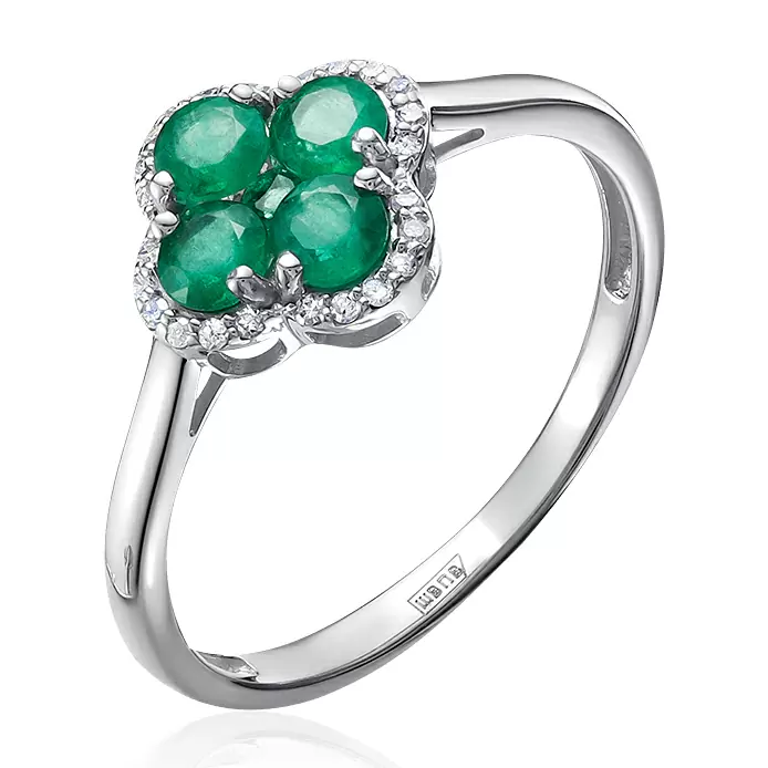 Кольцо 10101-20-03 золото Ван Клиф