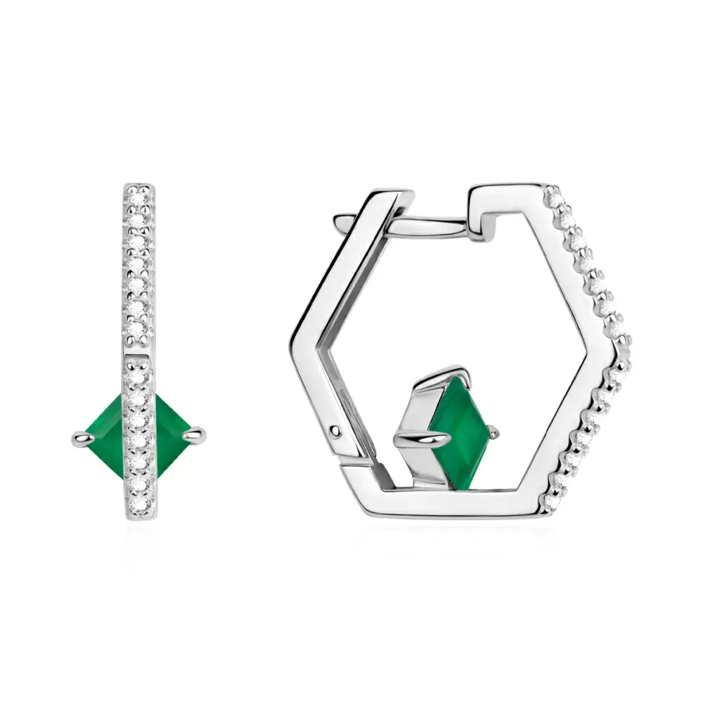 Серьги 2340395531л-60 серебро