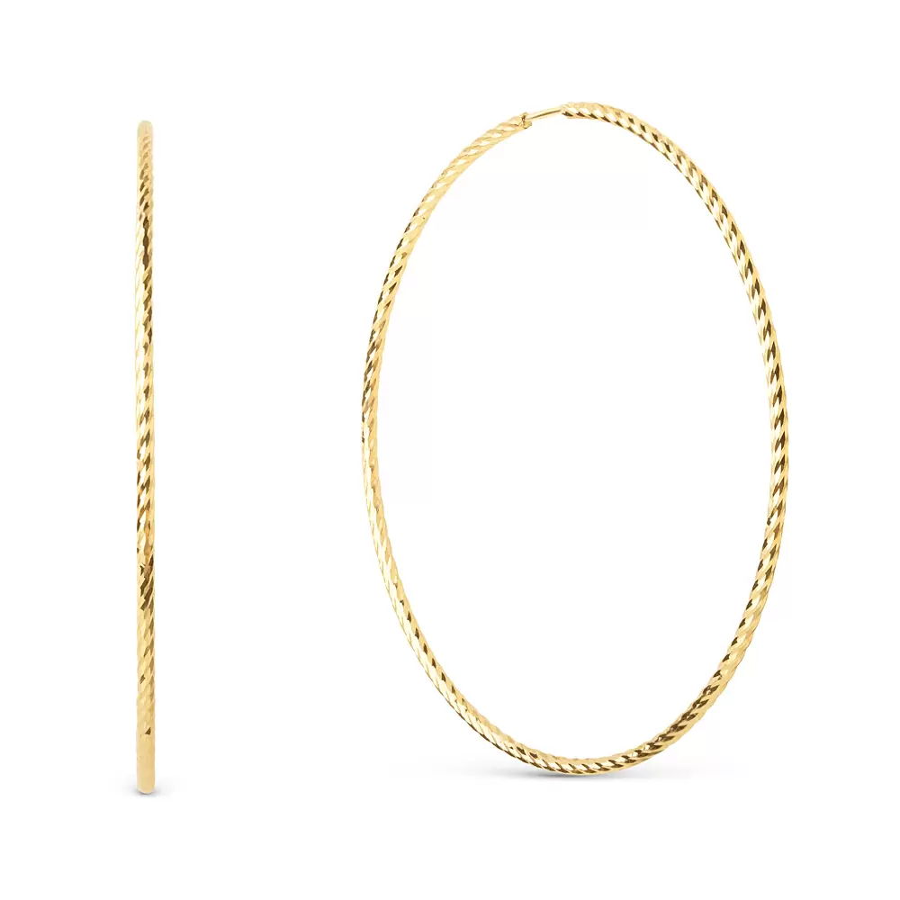 Серьги конго 800422-4010 золото_1