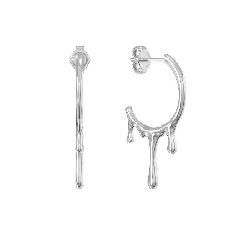 Серьги 1043662-00000 серебро