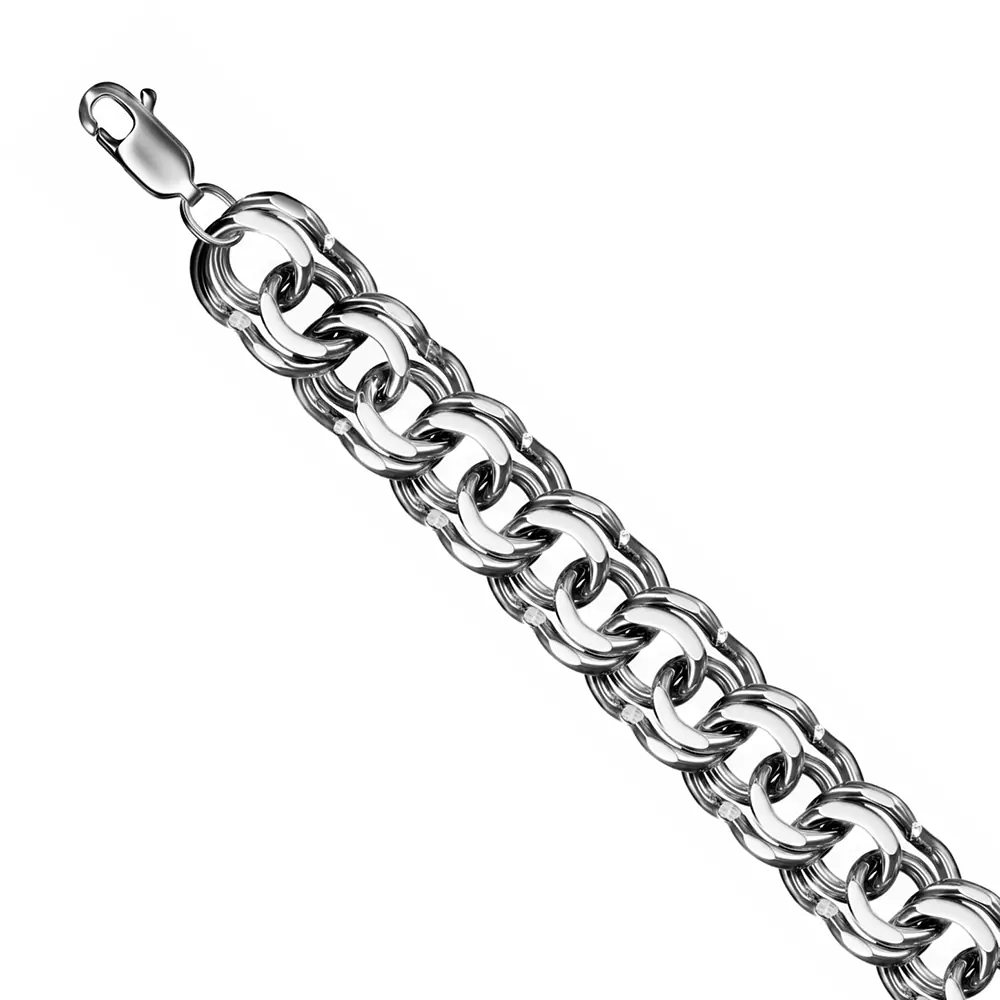 Цепь НЦ22-056Ю-3 d1.80 серебро Полновесная_0