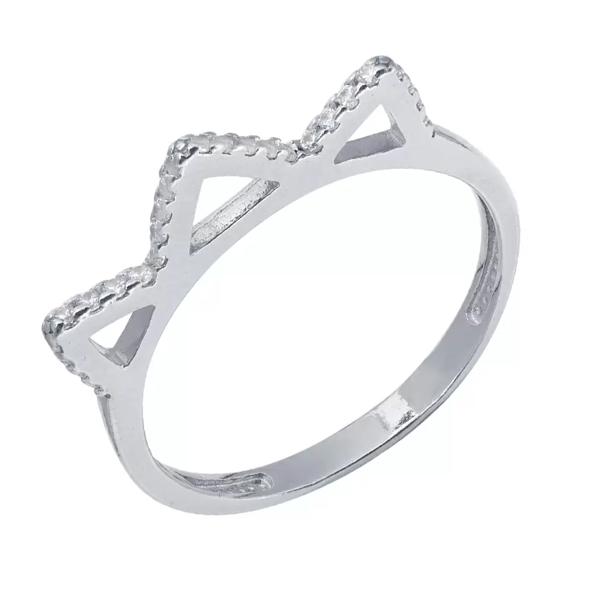 Кольцо 46093 серебро