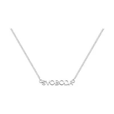 Колье 94070568 серебро svoboda