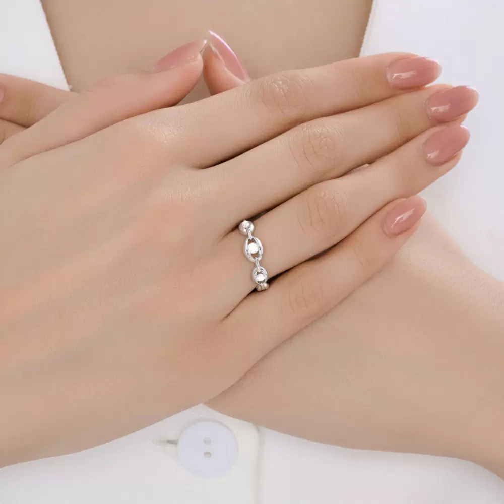 Кольцо 94014671 серебро Мессика_1