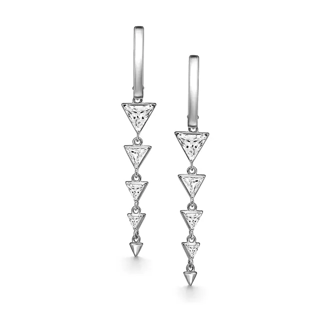 Серьги подвесные 02-4754.00КЦ-00 серебро_0