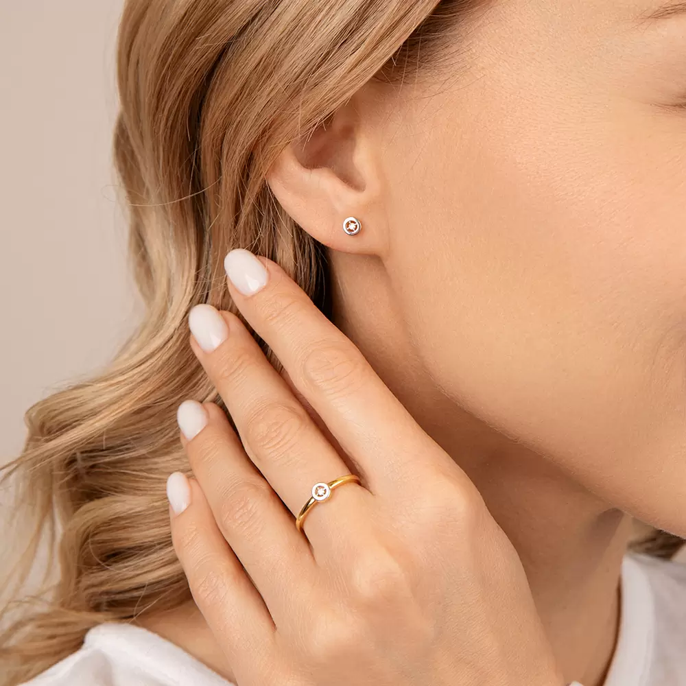 Серьги пусеты 12-885-1087 серебро_2