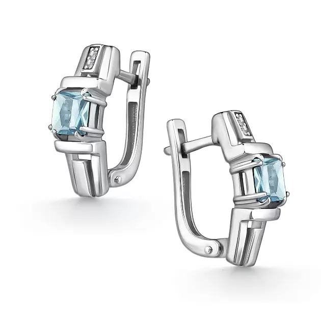 Серьги 02-5158.00ТБ-00 серебро