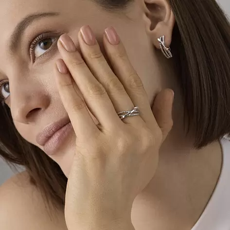 Кольцо 01-4876.000Б-00 серебро
