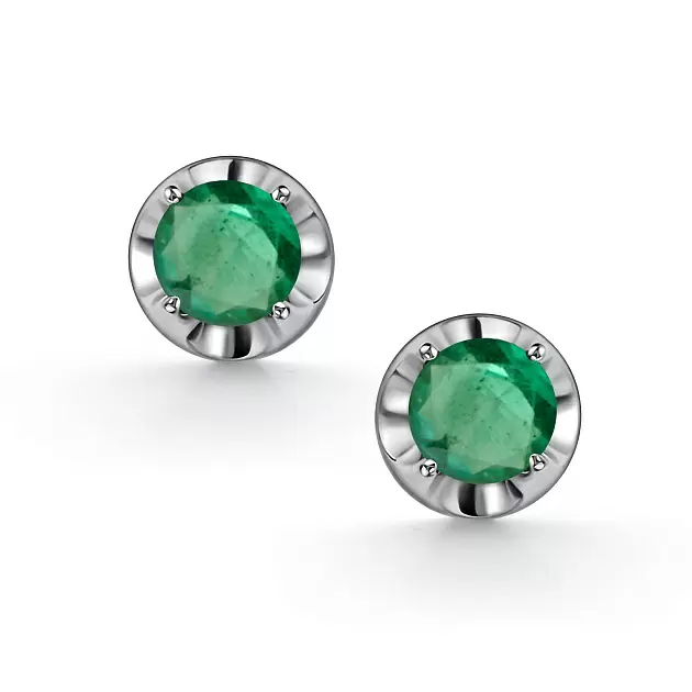 Серьги пусеты 02-5185.000И-00 серебро_1