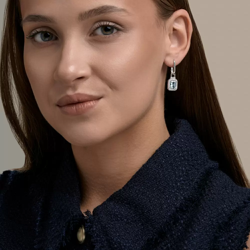 Серьги подвесные 92025365 серебро_1