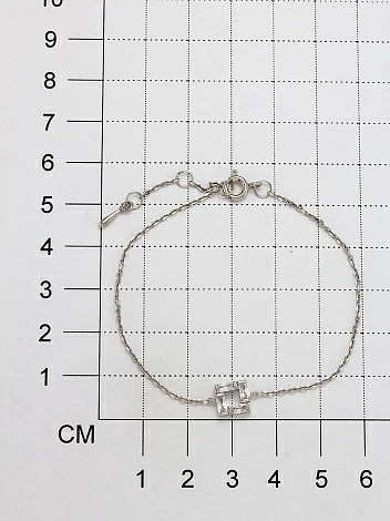 Браслет 05-2970.00КЦ-00 серебро Квадрат