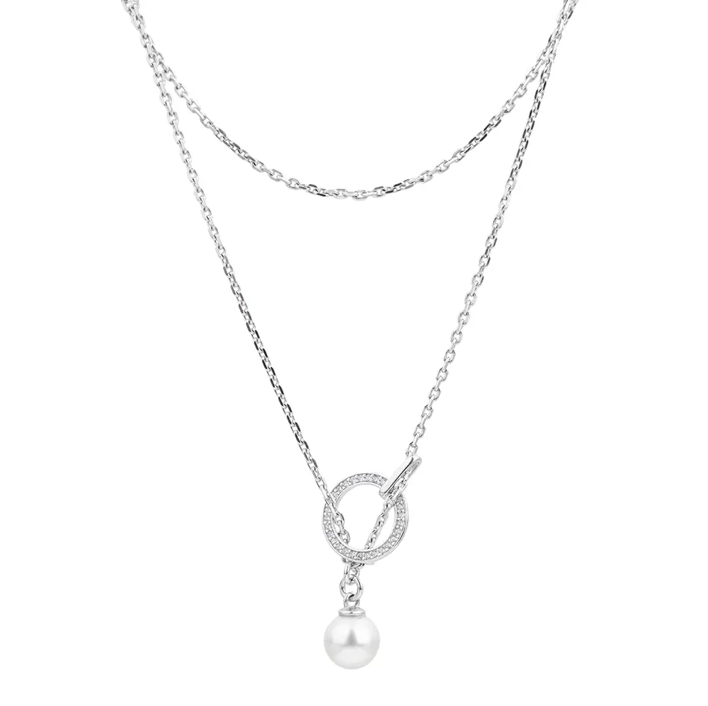 Колье 1055836-01150-2S серебро