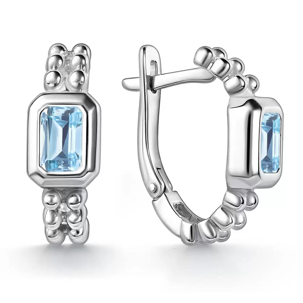 Серьги 02-5028.00ТБ-00 серебро