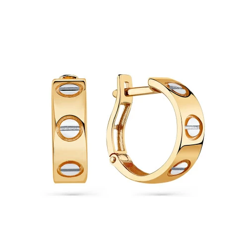 Серьги 002-0600-0000-011 золото cartier
