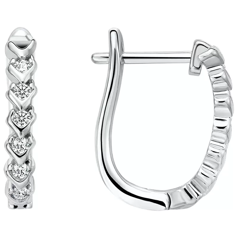 Серьги YME20 серебро Дорожка