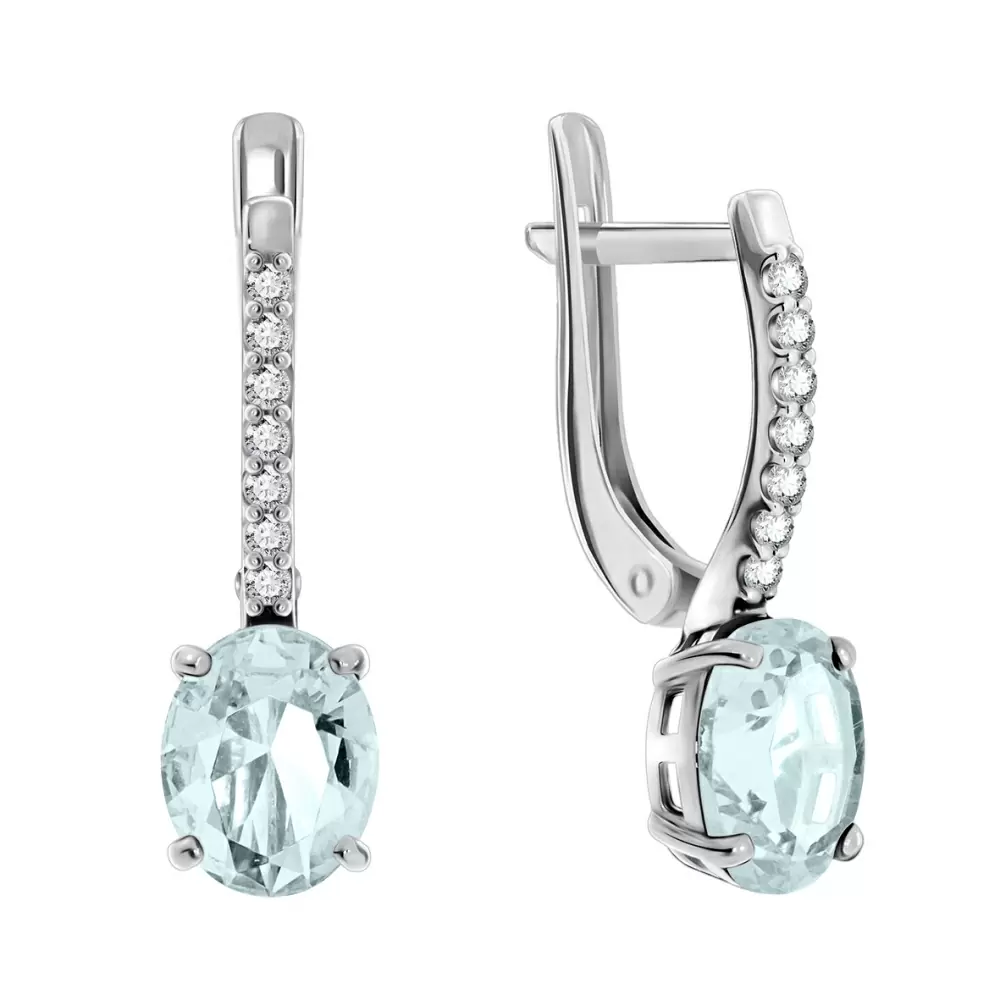 Серьги 2340200185-79 серебро