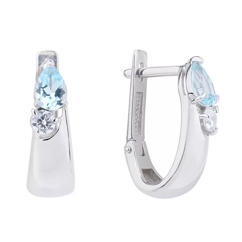 Серьги 209371-002-0019 серебро