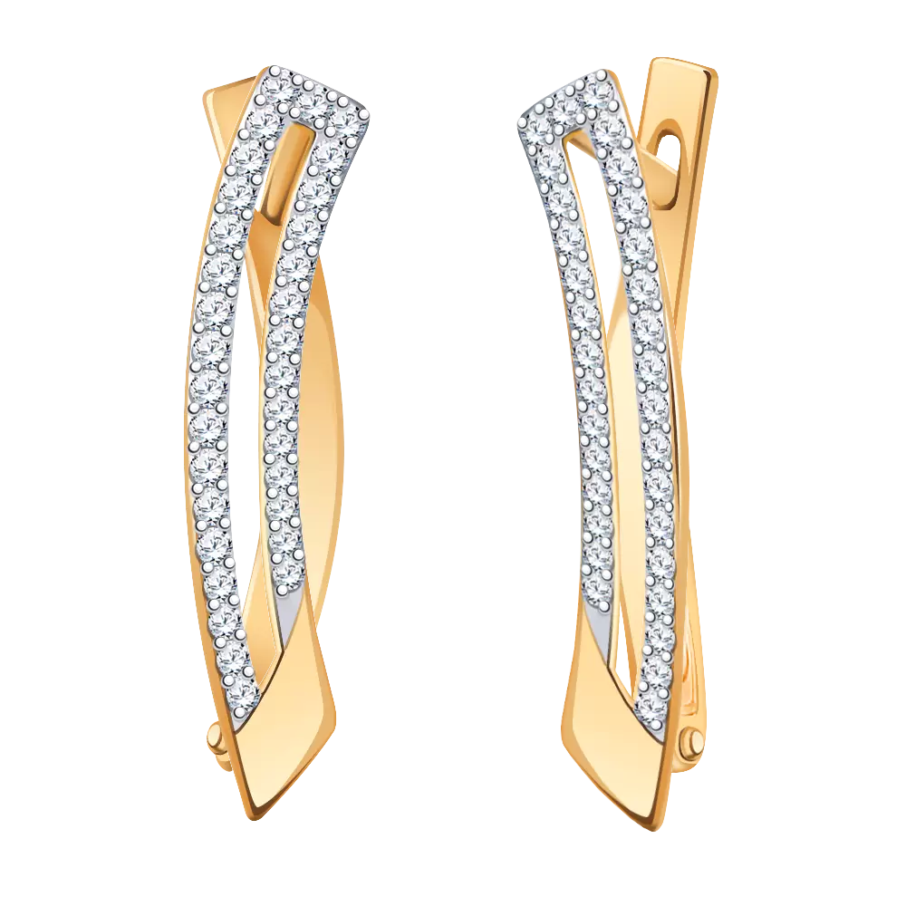 Серьги 20120 золото