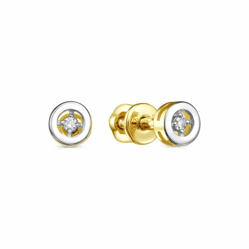 Серьги пусеты 12-885-1087 серебро_0