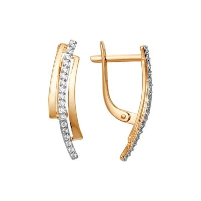 Серьги 012342-1102 золото
